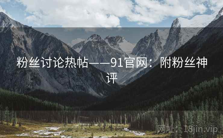 粉丝讨论热帖——91官网：附粉丝神评