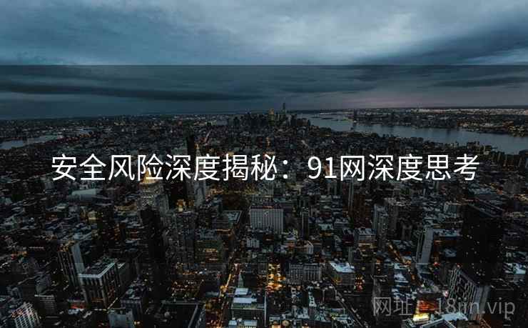 安全风险深度揭秘：91网深度思考